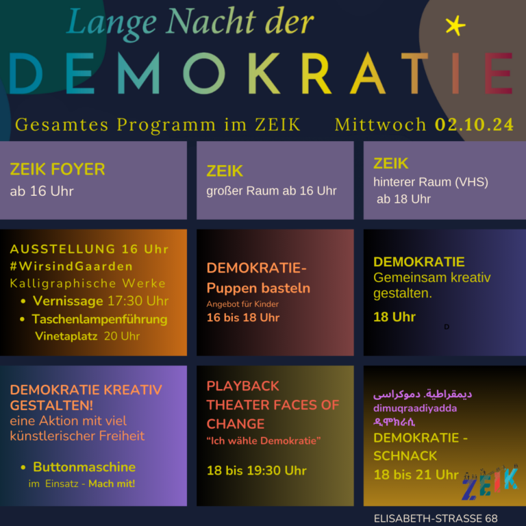 Lange Nacht der Demokratie