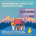 Kundgebung gegen AfD-Veranstaltung